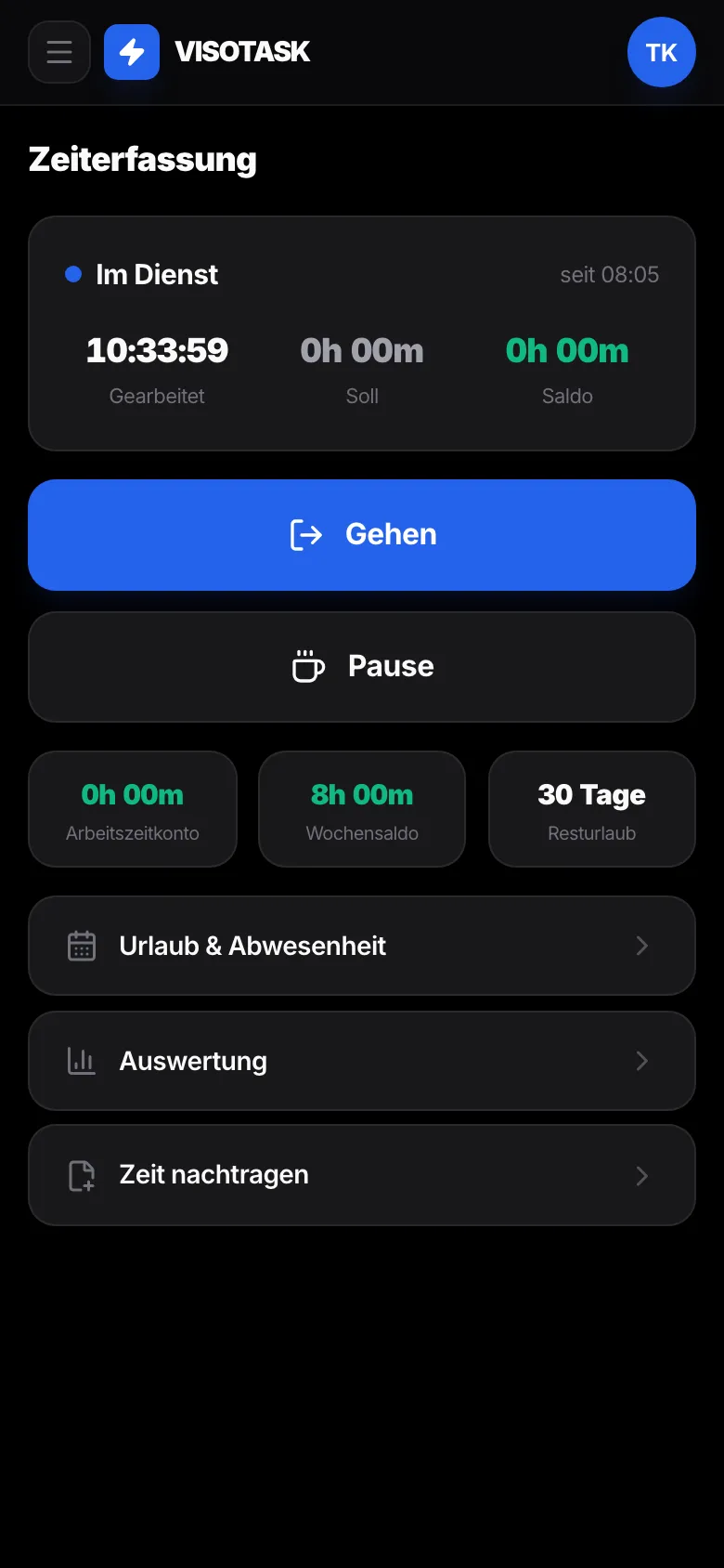 Arbeitszeitmodelle & Arbeitszeitkonto